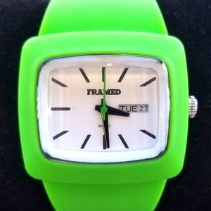 Mens watch by Framed